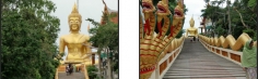 Der goldene Buddha auf dem Khao Pattaya